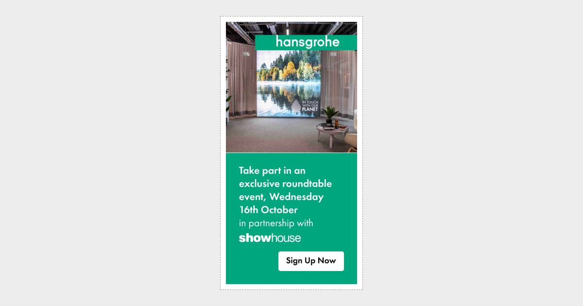 Home & bathroom HTML5 banner, 300×600