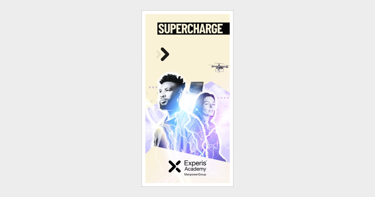Tech training HTML5 banner, 300×600