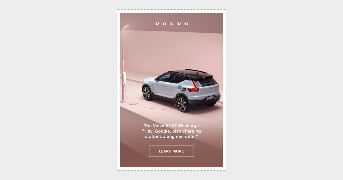 Automotive HTML5 banner, 320×480