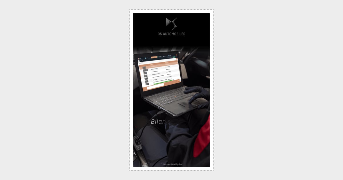 Automotive HTML5 banner, 300×600
